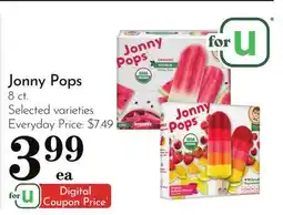 Pavilions Jonny Pops offer