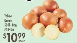 Smart & Final Yellow Onions offer