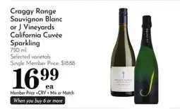 Pavilions Craggy Range Sauvignon Blanc or J Vineyards California Cuvée Sparkling offer