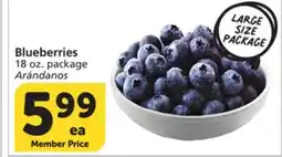 Vons Blueberries offer