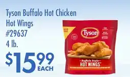 Smart & Final Tyson Buffalo Hot Chicken Hot Wings offer