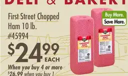 Smart & Final First Street Chopped Ham offer