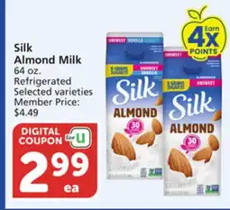 Vons Silk Almond Milk offer
