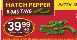 Vons HATCH PEPPER Roasting offer