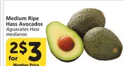 Vons Medium Ripe Hass Avocados offer