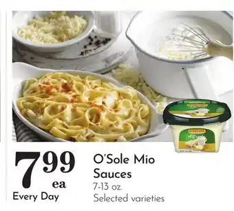 Pavilions O'Sole Mio Sauces offer