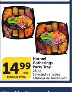 Vons Hormel Gatherings Party Tray offer