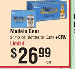 Smart & Final Modelo Beer offer