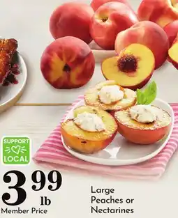 Pavilions Large Peaches or Nectarines offer