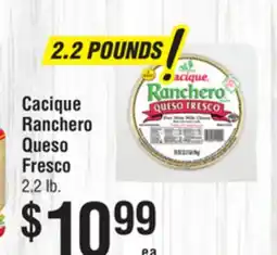 Smart & Final Cacique Ranchero Queso Fresco offer