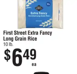 Smart & Final First Street Extra Fancy Long Grain Rice offer