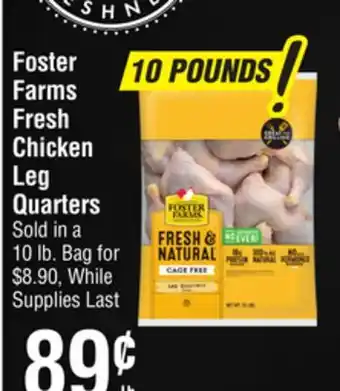 Smart & Final Foster Farms Fresh Chicken Leg Quarters offer
