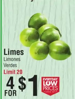 Smart & Final Limes offer