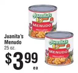 Smart & Final Juanita's Menudo offer