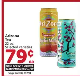 Vons Arizona Tea offer