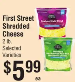 Smart & Final First Street Shredded Cheese offer