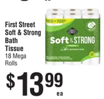 Smart & Final First Street Soft & Strong Bath Tissue offer