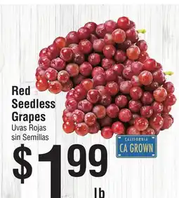 Smart & Final Red Seedless Grapes offer