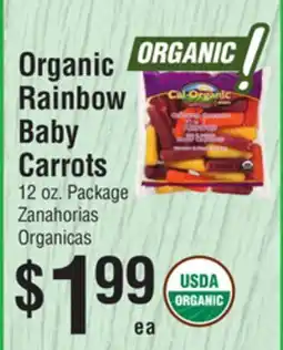Smart & Final Organic Rainbow Baby Carrots offer