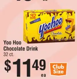 Smart & Final Yoo Hoo Chocolate Drink offer