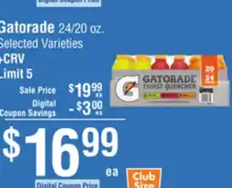Smart & Final Gatorade offer