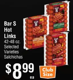 Smart & Final Bar S Hot Links offer