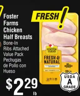Smart & Final Foster Farms Chicken Half Breasts offer