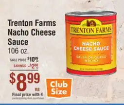 Smart & Final Trenton Farms Nacho Cheese Sauce offer