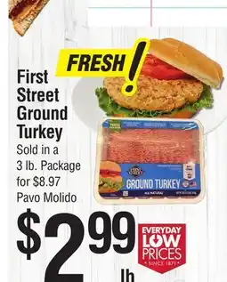 Smart & Final First Street Ground Turkey offer