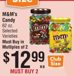 Smart & Final M&M's Candy offer
