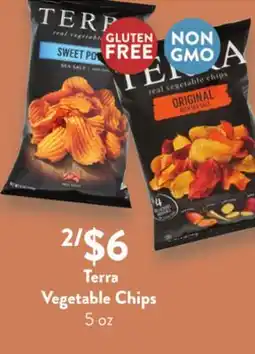 Fresh Thyme Terra Vegetable Chips offer