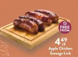 Fresh Thyme Apple Chicken Sausage Link offer