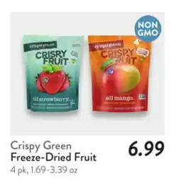 Fresh Thyme Crispy Green Freeze-Dried Fruit offer