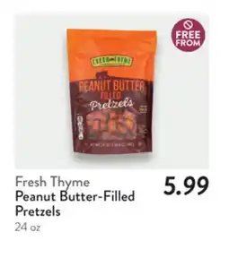 Fresh Thyme Fresh Thyme Peanut Butter-Filled Pretzels offer