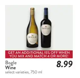 Fresh Thyme Bogle Wine offer