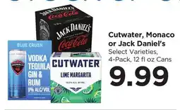 Food 4 Less Cutwater, Monaco or Jack Daniel's offer