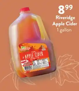 Fresh Thyme Riveridge Apple Cider offer