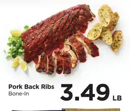 Food 4 Less Pork Back Ribs offer
