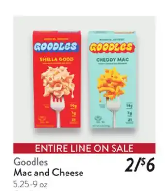 Fresh Thyme Goodles Mac and Cheese offer