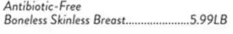 Fresh Thyme Antibiotic-Free Boneless Skinless Breast offer
