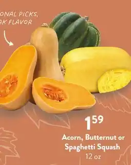 Fresh Thyme Acorn, Butternut or Spaghetti Squash offer