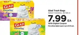 Food 4 Less Glad Trash Bags offer