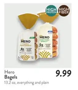 Fresh Thyme Hero Bagels offer
