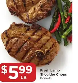 Food 4 Less Fresh Lamb Shoulder Chops offer