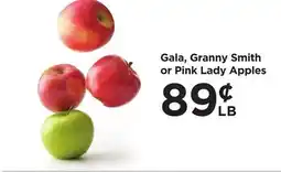 Food 4 Less Gala, Granny Smith or Pink Lady Apples offer
