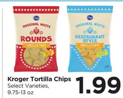 Food 4 Less Kroger Tortilla Chips offer
