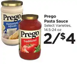 Food 4 Less Prego Pasta Sauce offer