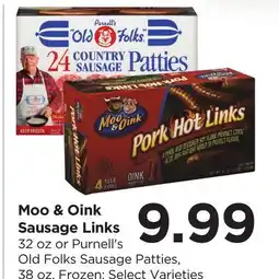 Food 4 Less Moo & Oink Sausage Links offer