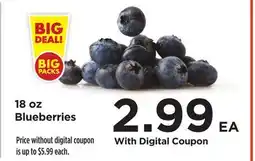 Food 4 Less 18 oz Blueberries offer