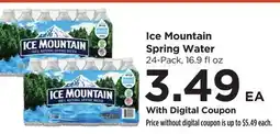 Food 4 Less Ice Mountain Spring Water offer